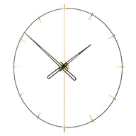 Massive Indicator Duvar Saati-Duvar Saati-M Clocks-Parlak Gold-90cm-NowShopFun