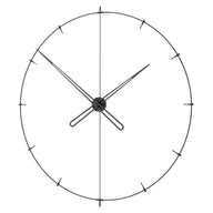 Massive Indicator Duvar Saati-Duvar Saati-M Clocks-Si̇Yah-110cm-NowShopFun