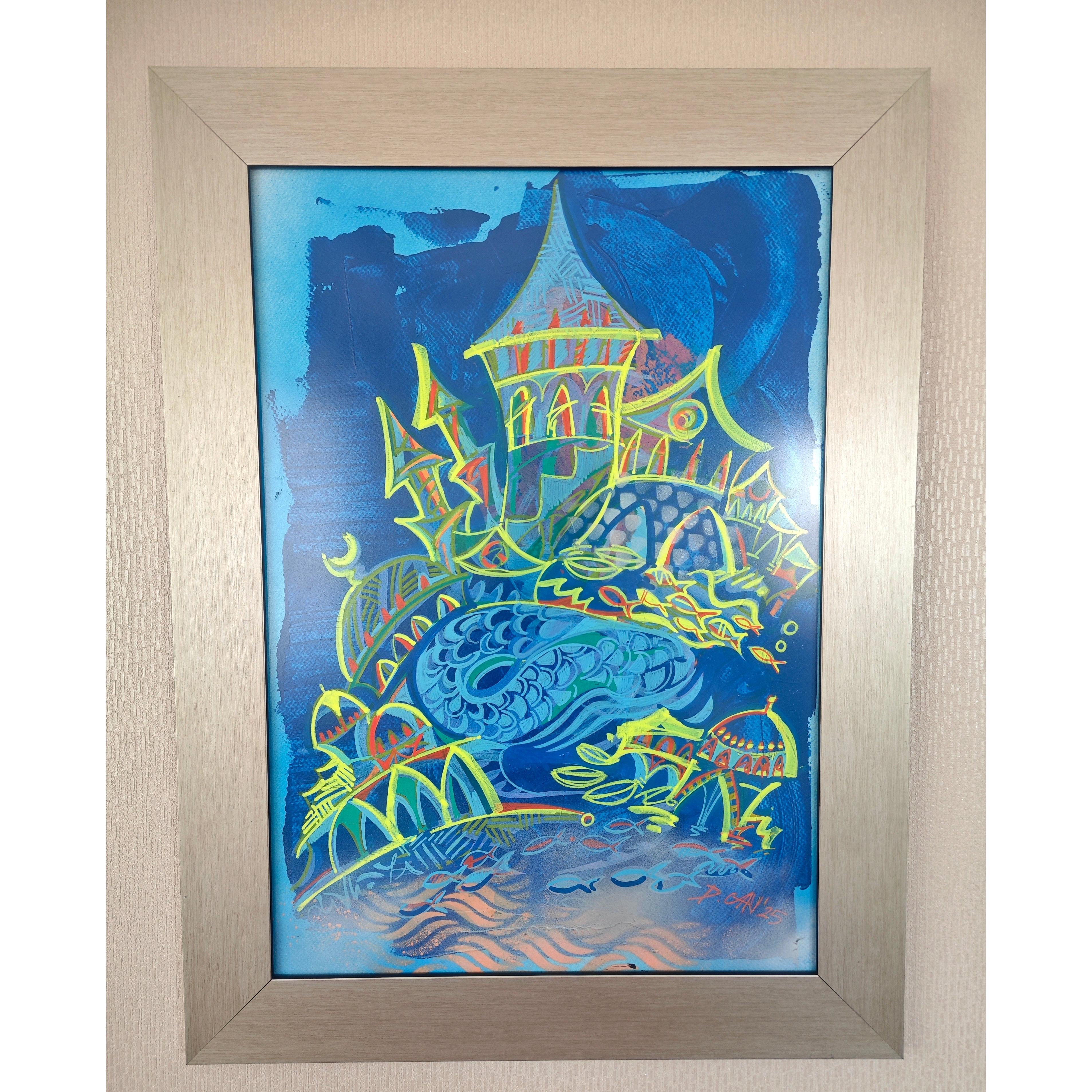 “Mavi Ejderha – İstanbul’Un Derin Nefesi” Tablo