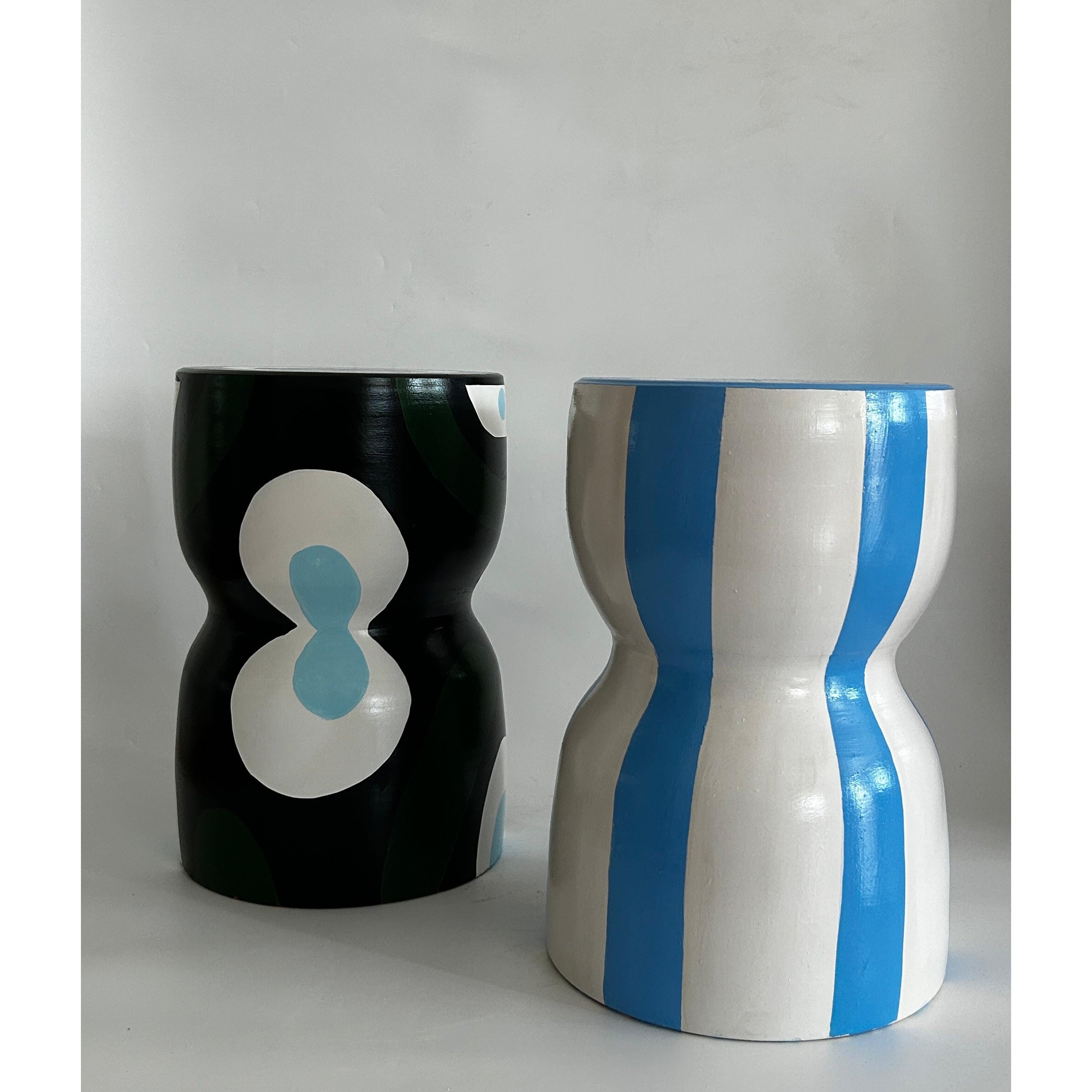 Mavi Pani Seramik Sehpa