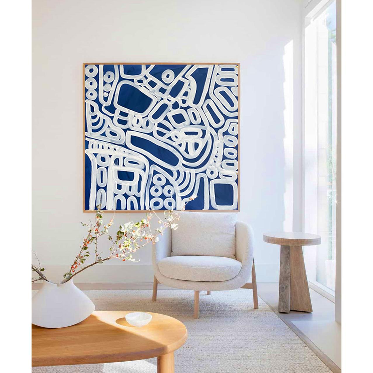 Medi Shapes Akrilik El Yapımı Tablo