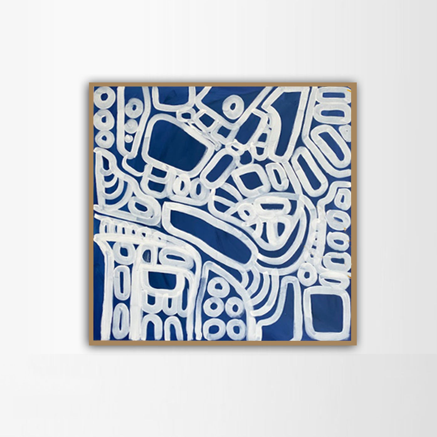 Medi Shapes Akrilik El Yapımı Tablo