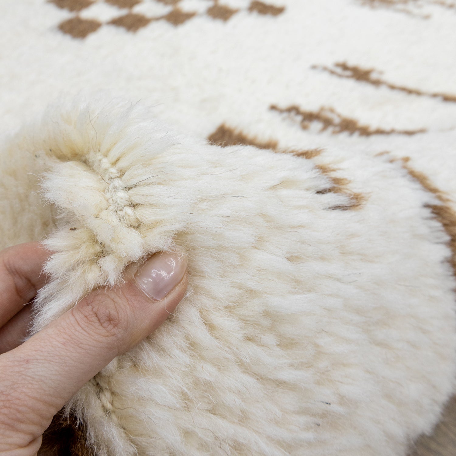 Meknes El Dokuma Moroccan Tarzı Yün Halı 140X191 Cm