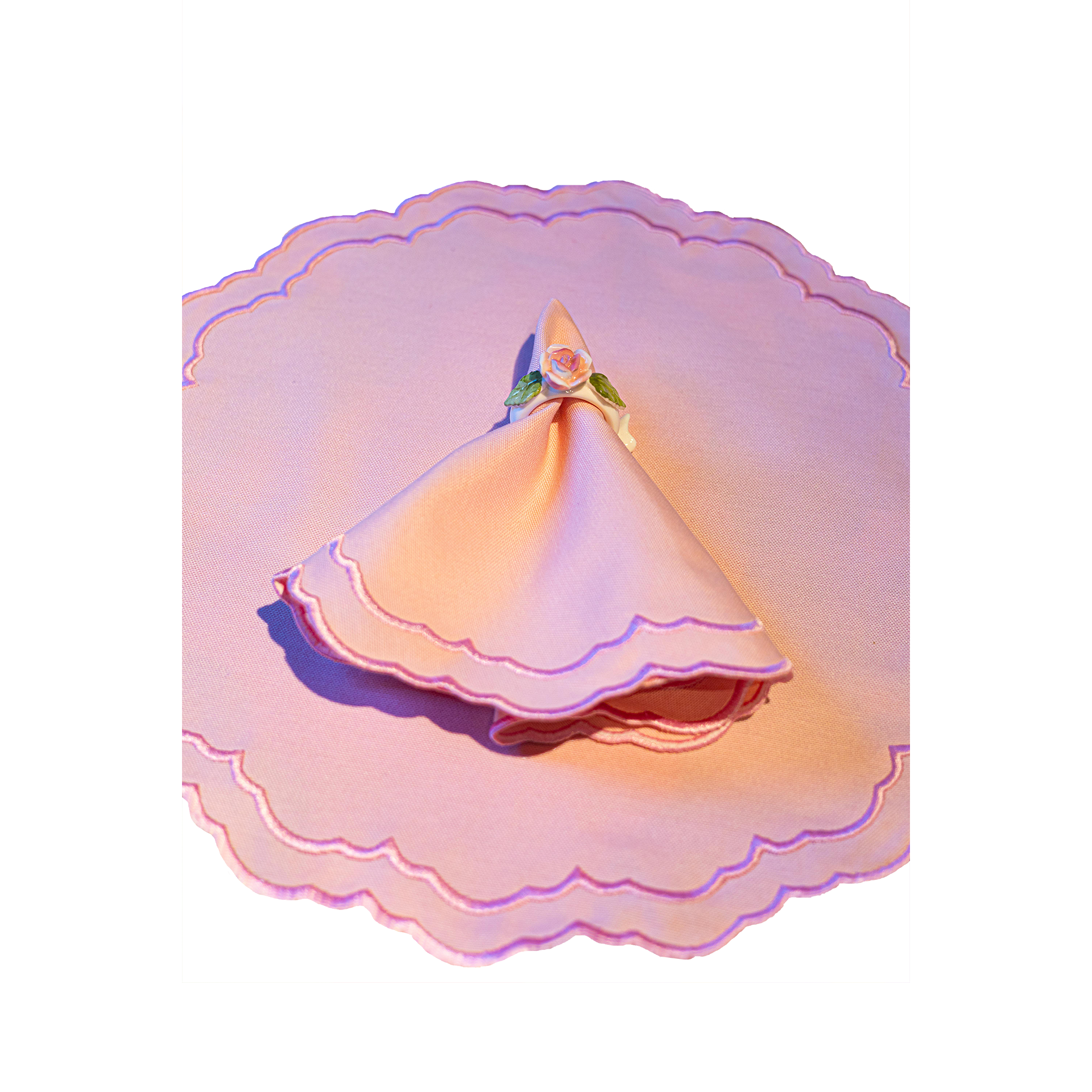 Melody Of Spring Kumaş Peçete (4'lü Set)