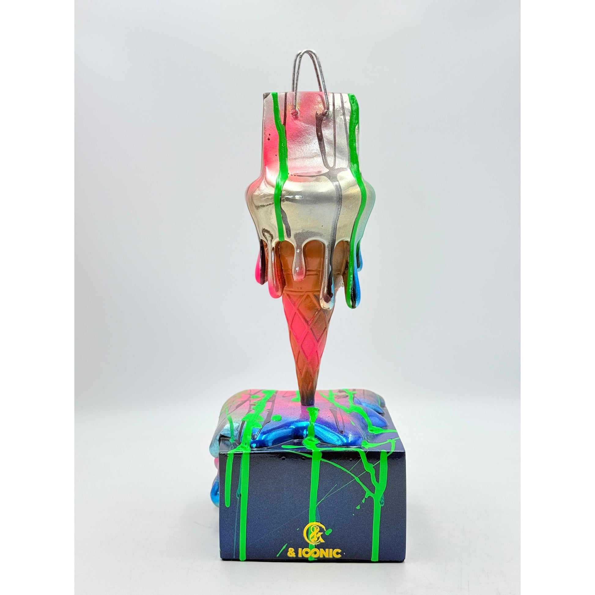 Melty Bag – Neon Drip Özel Tasarım Heykel