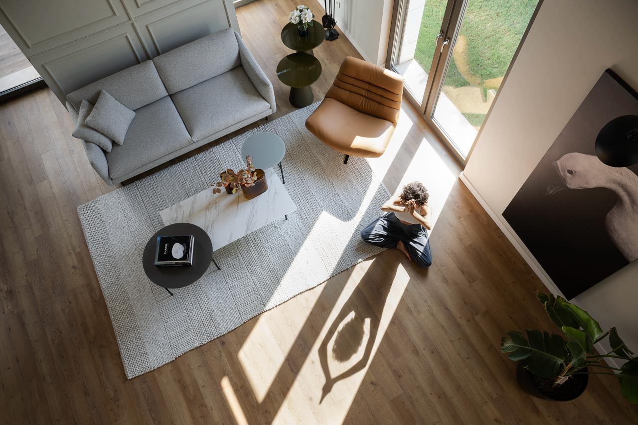 Melvin Kanepe | Modern Boucle Kumaşlı Koltuk