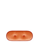 Mercan Kadife Kırlent Oval