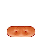 Mercan Kadife Kırlent Oval