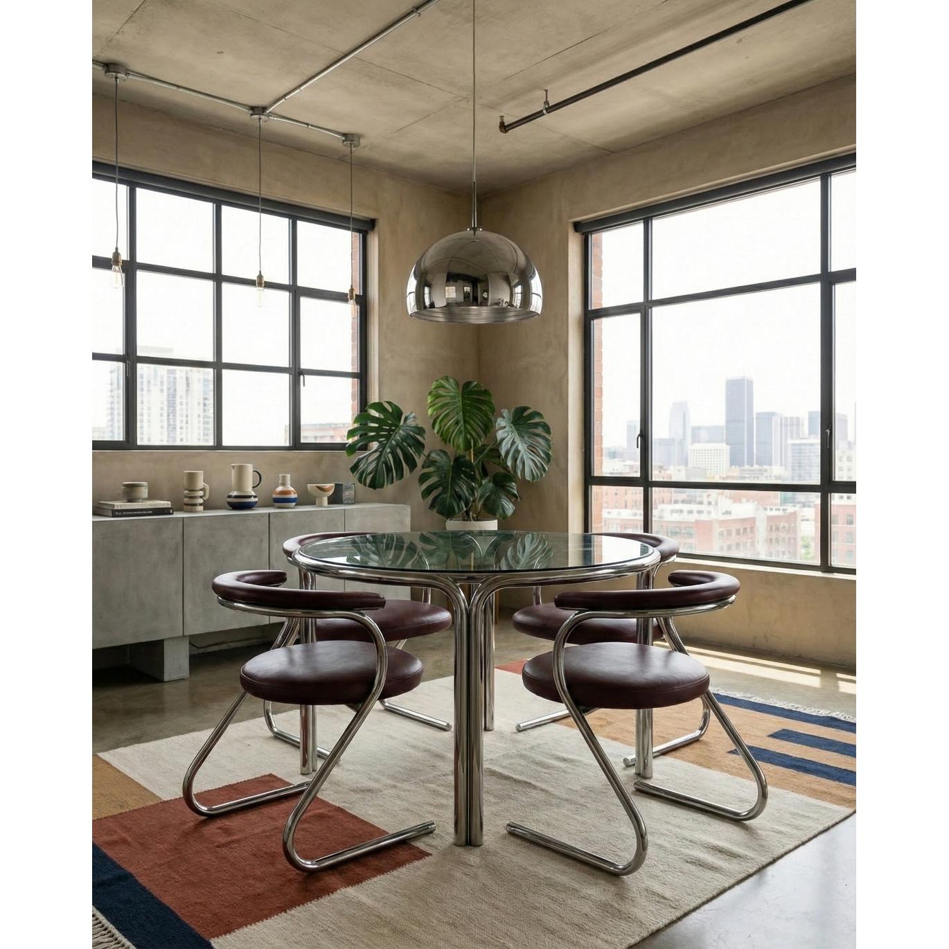 Merlo Sandalye Seti (4'lü)