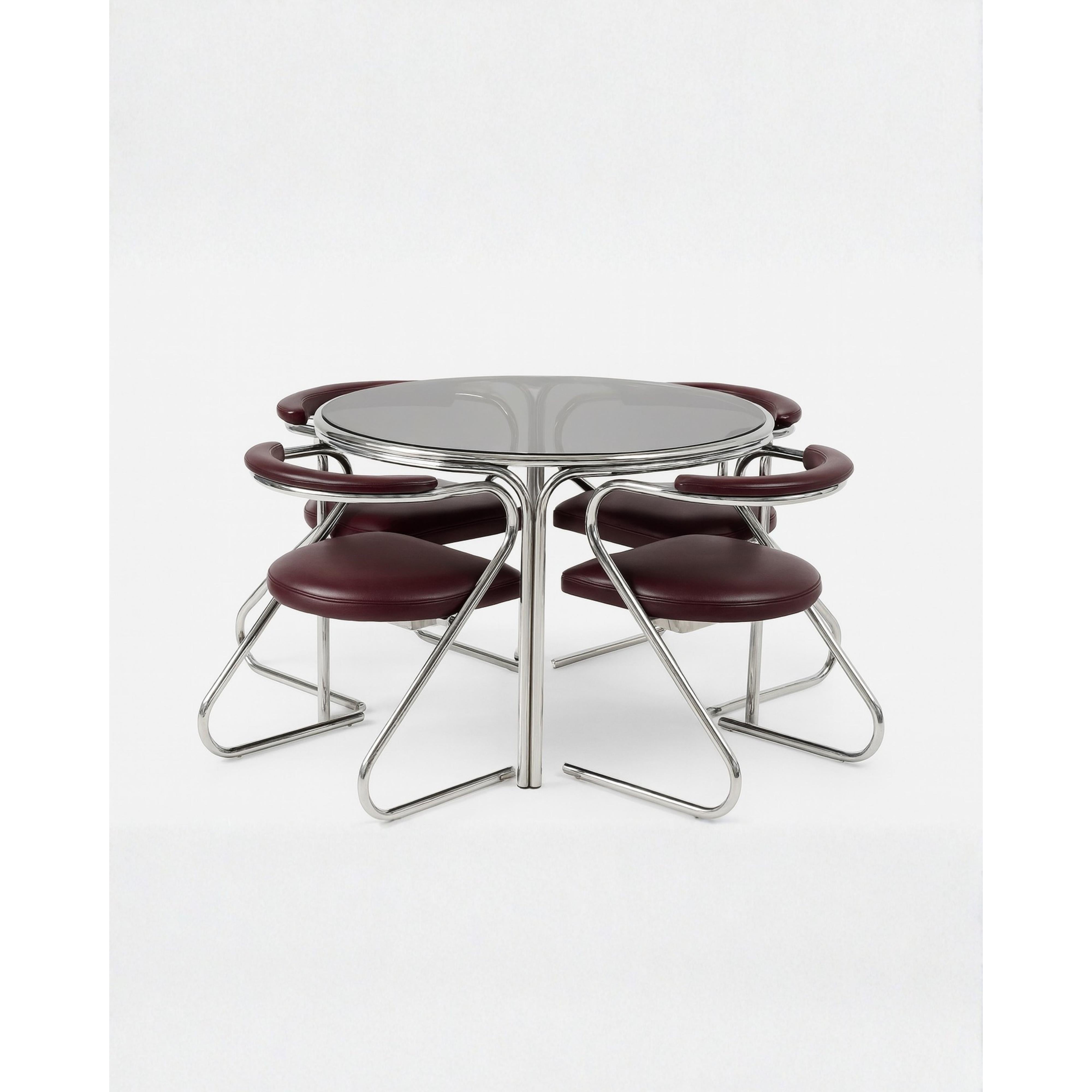 Merlo Sandalye Seti (4'lü)