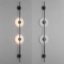 Mermer Led Uzun Metal Aplik
