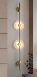 Mermer Led Uzun Metal Aplik