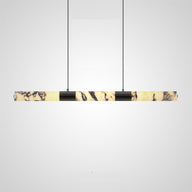 Mermer Viola Silindir Sarkıt Avize-Avize-Tarz Aydınlatma-NowShopFun