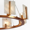 Mermer Wind Sarkıt Metal Avize