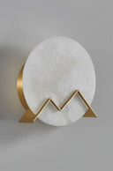 Mermer Zigzag Metal Aplik