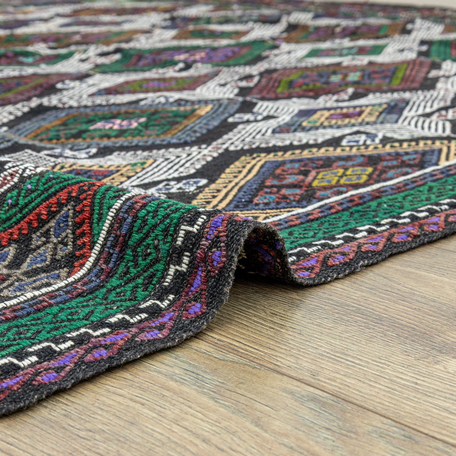 Meruert Geometrik Tasarımlı Cicim Kilim 169X323 Cm