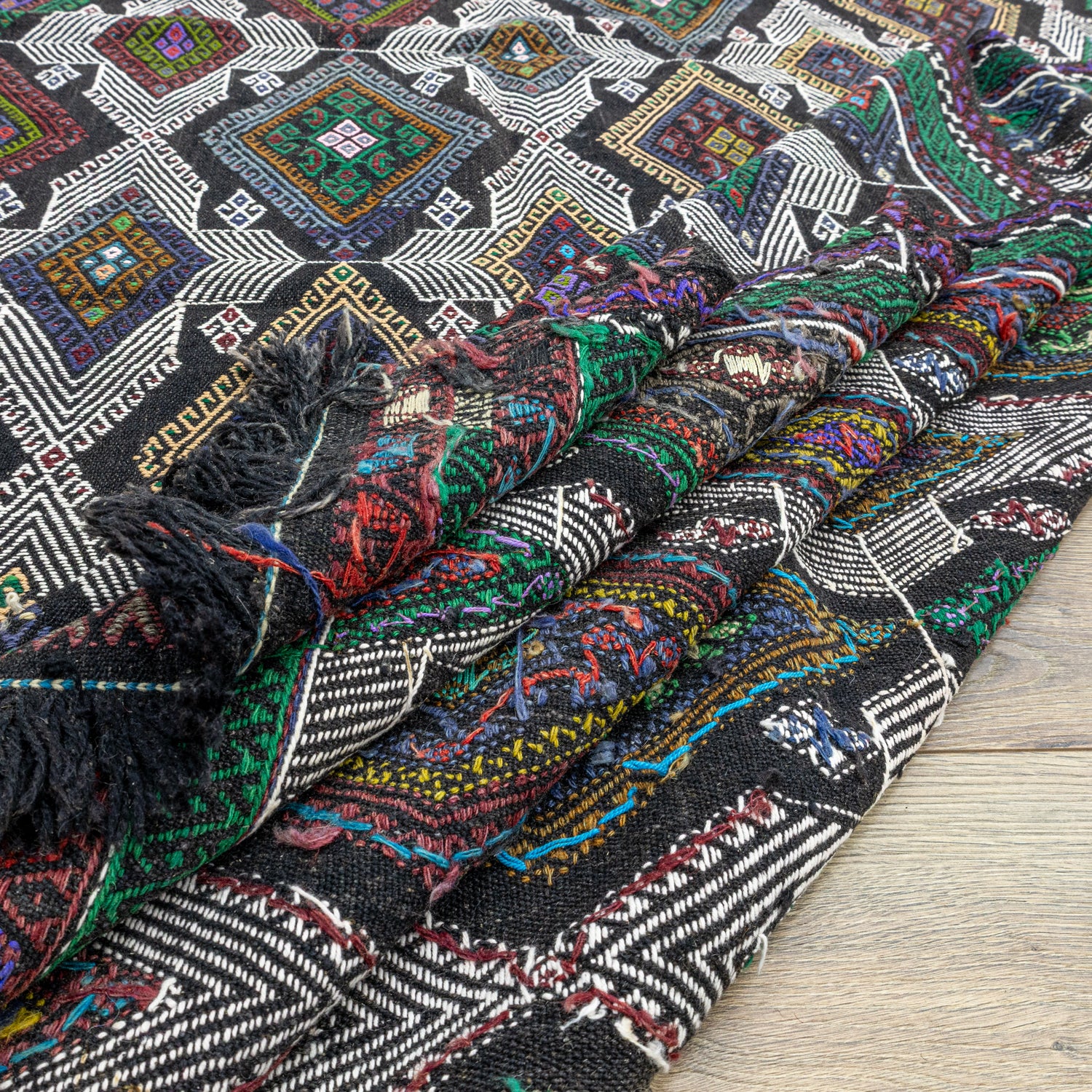 Meruert Geometrik Tasarımlı Cicim Kilim 169X323 Cm