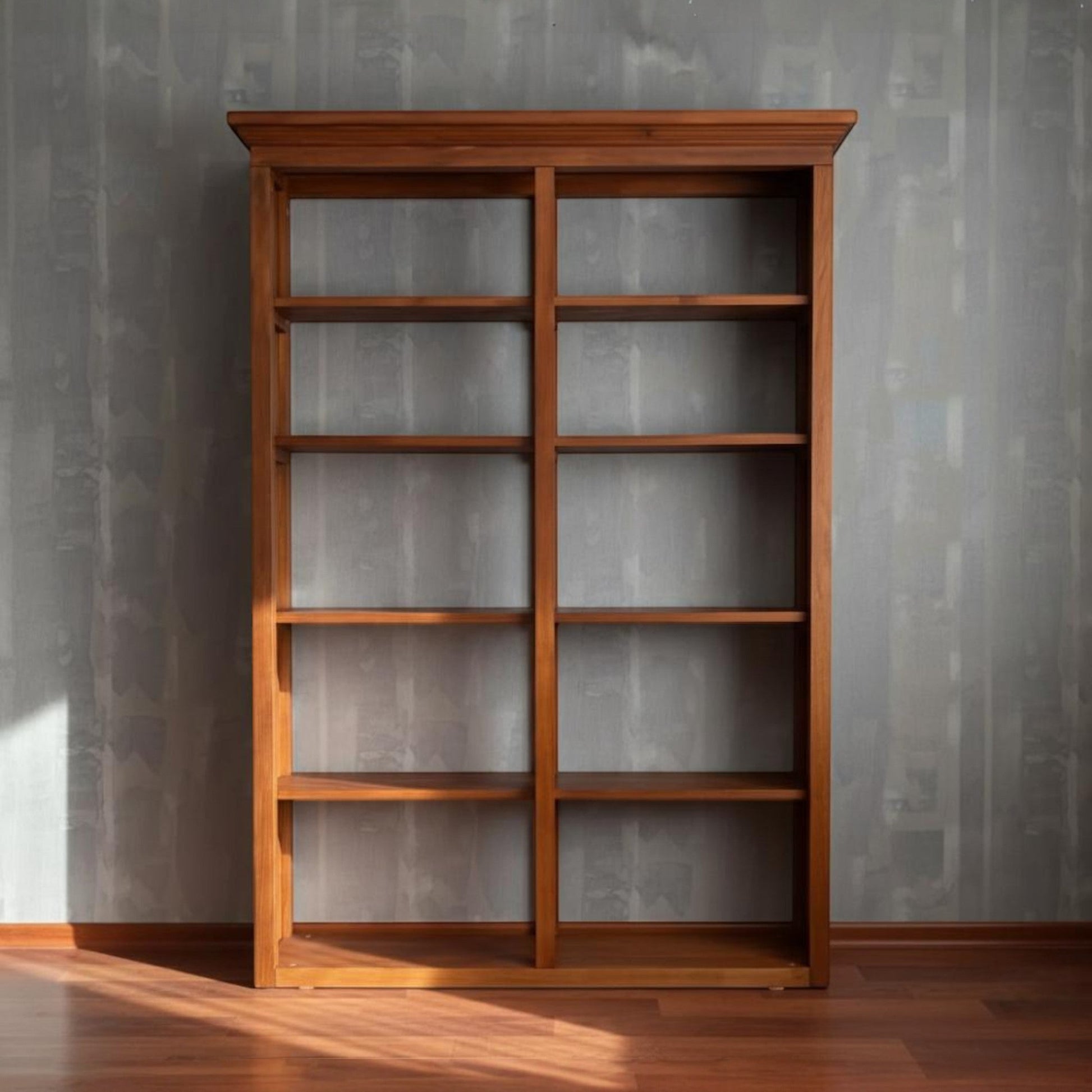 Merve Masif Ahşap Kitaplık