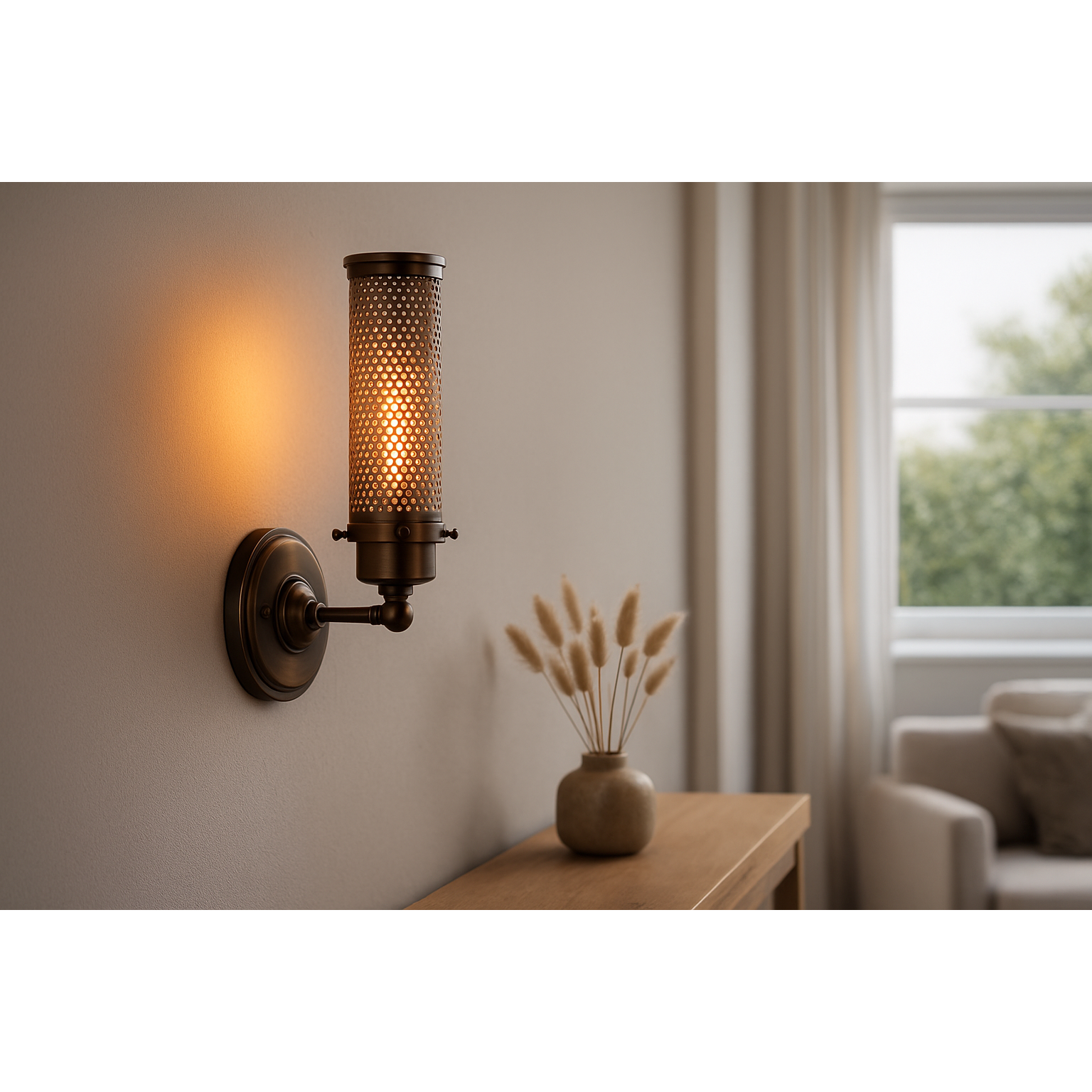 Mesh Torch Duvar Apliği