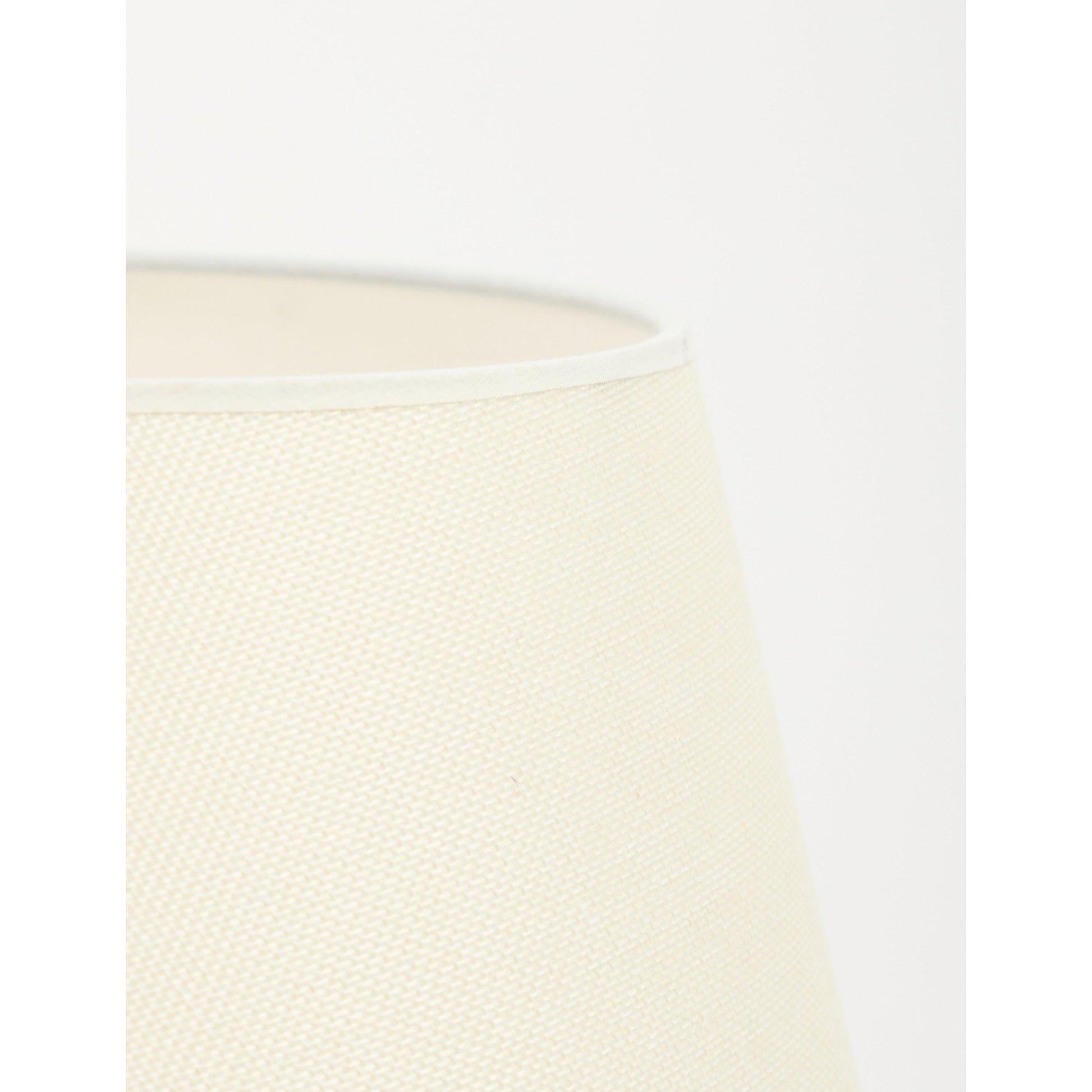 Meya Kumaş Şapkalı Traverten Abajur