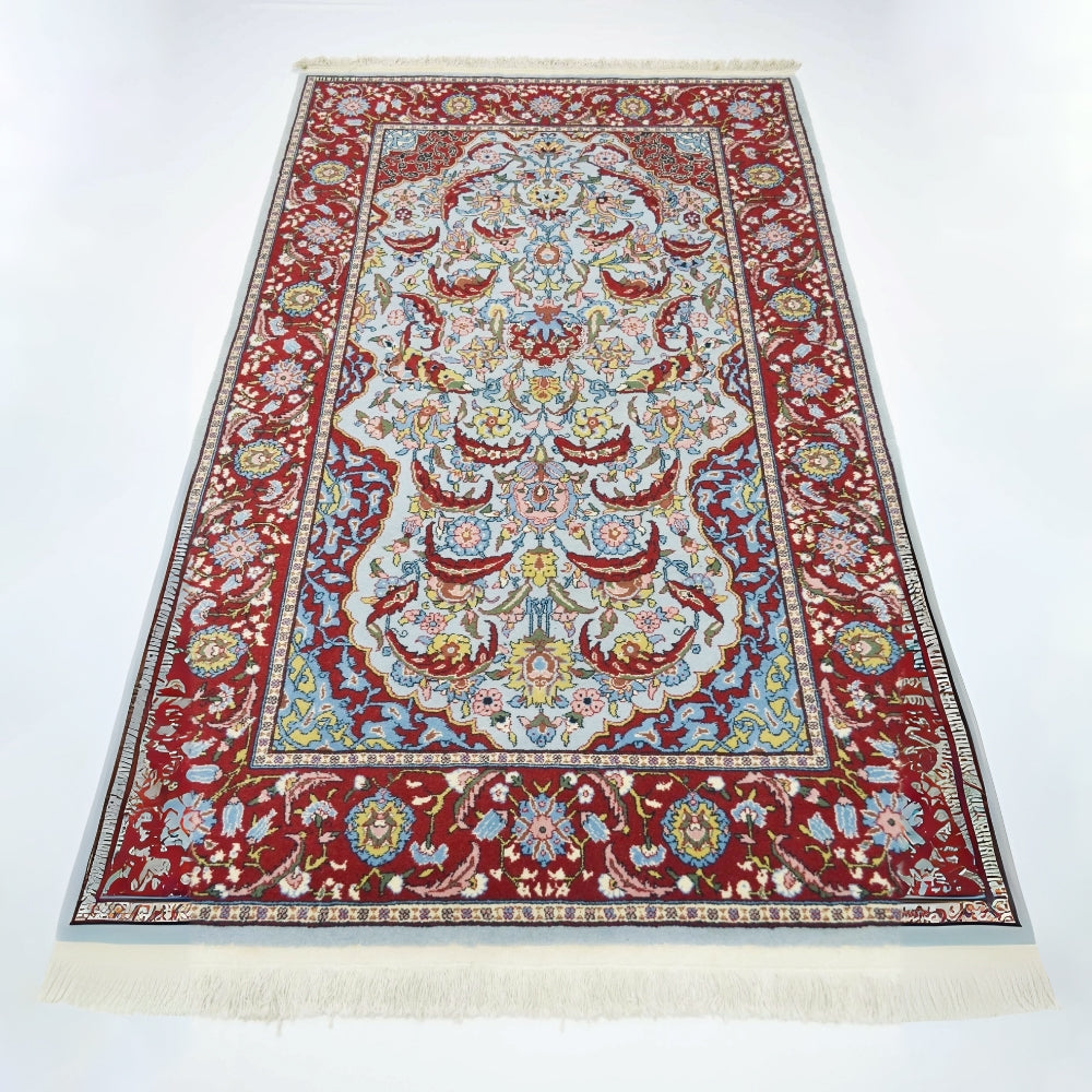 Mihraplı El Dokuma Hereke Halısı