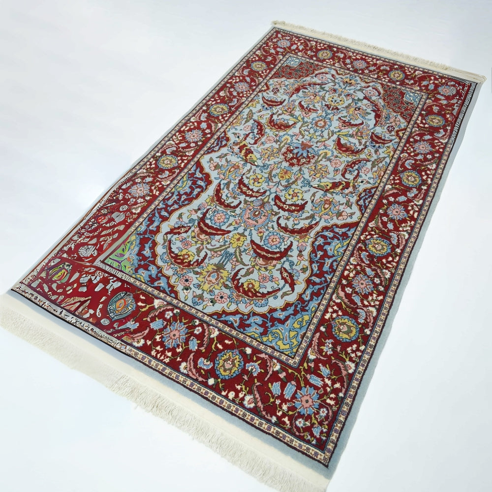 Mihraplı El Dokuma Hereke Halısı