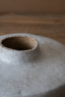 Minimal Yuvarlak Form Mat Beyaz