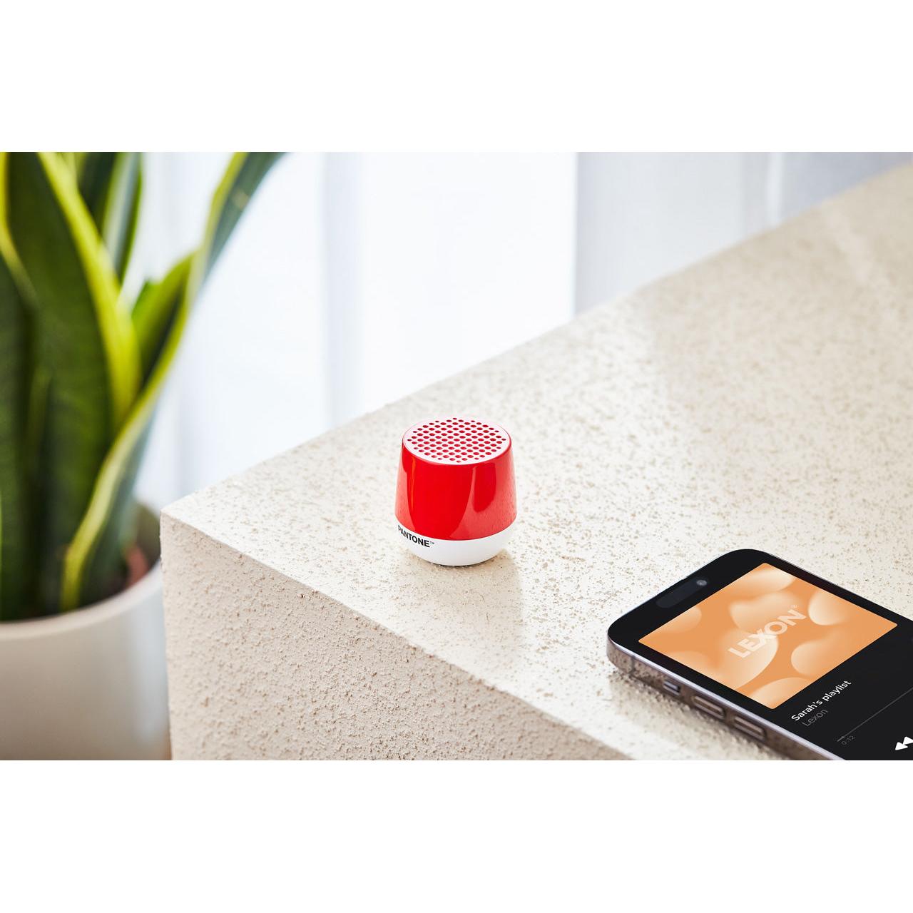 Mino + Bluetooth Hoparlör Kırmızı