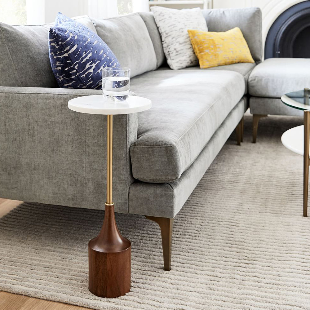 Mira Yuvarlak Yan Sehpa