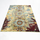 Modern Afgan Memlük El Dokuma Halısı 121x176 Cm