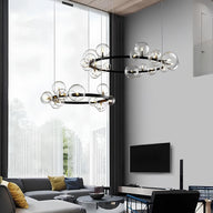 Modern Özel Tasarım Cam Bubble Avize-Avize-Visente Home-24l-NowShopFun