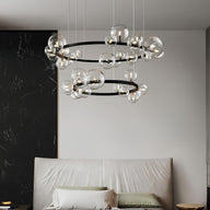 Modern Özel Tasarım Cam Bubble Avize-Avize-Visente Home-24l-NowShopFun