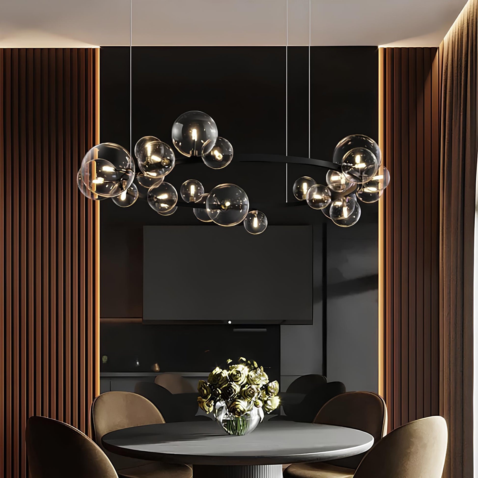 Modern Özel Tasarım Cam Bubble Avize