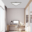 Modern Plafonyer Led Avize Üçgen