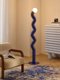 Modern Tasarım Renkli Pipet Lambader-Lambader-Visente Home-Beyaz-NowShopFun