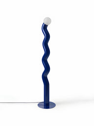 Modern Tasarım Renkli Pipet Lambader-Lambader-Visente Home-Lacivert-NowShopFun