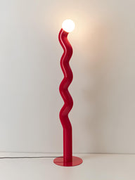 Modern Tasarım Renkli Pipet Lambader-Lambader-Visente Home-Beyaz-NowShopFun