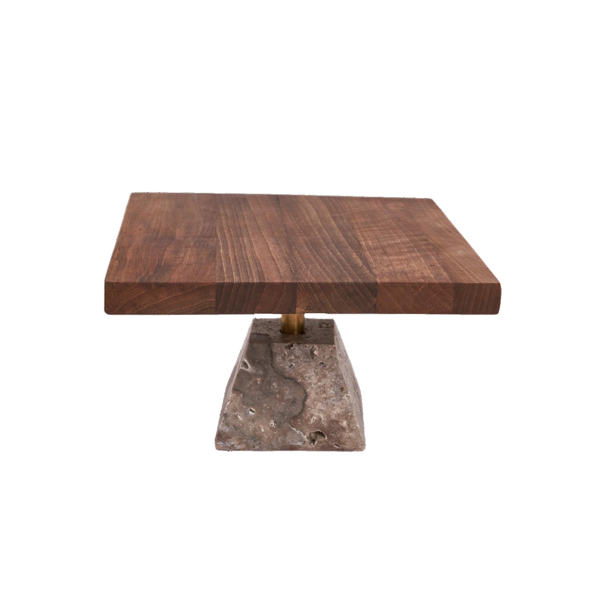 Modra Ceviz Kare Sunumluk