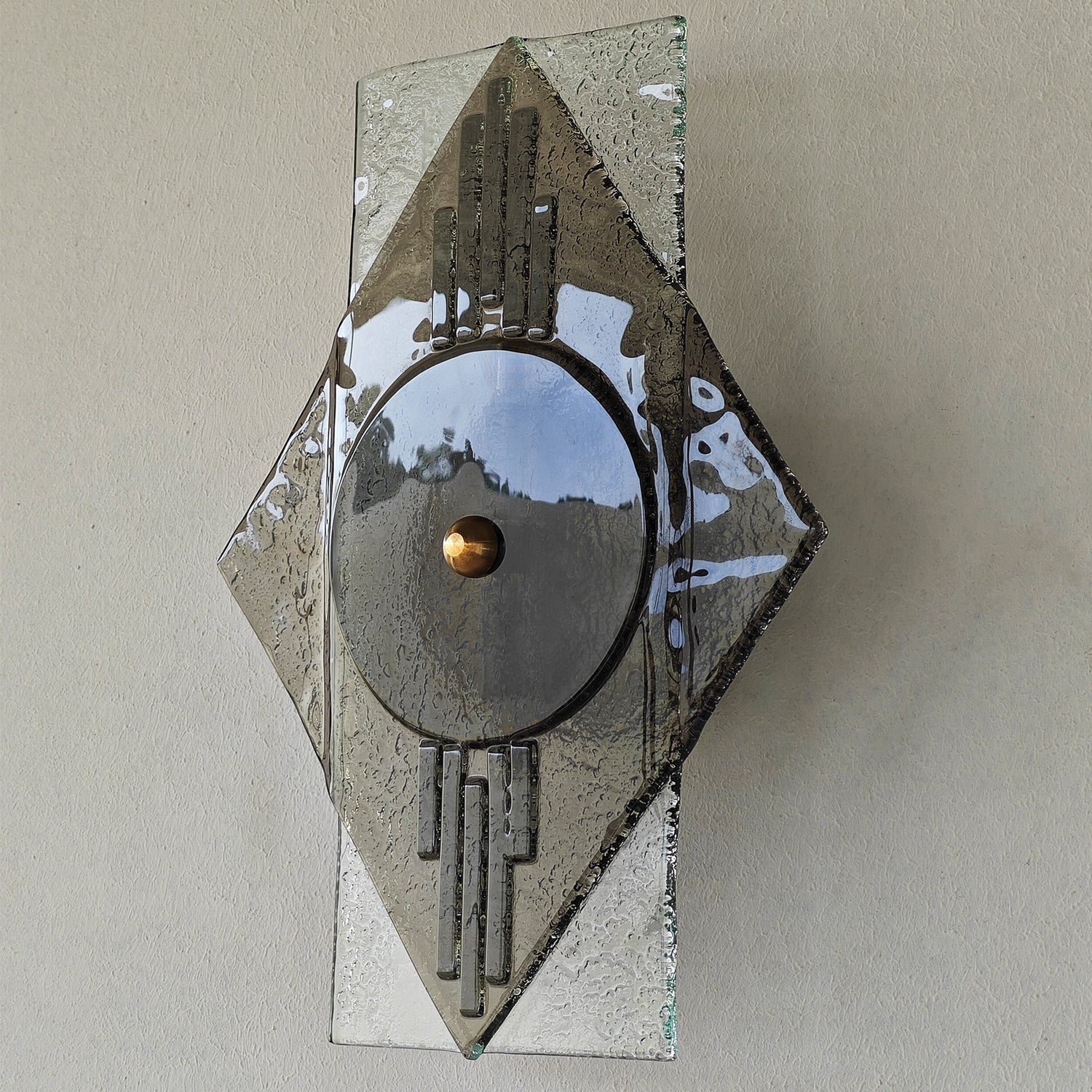 Monaco 2 El Yapımı Cam Aplik