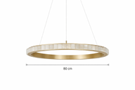Monera Mermer Avize-Avize-Atolye Store-Yuvarlak 80cm-NowShopFun