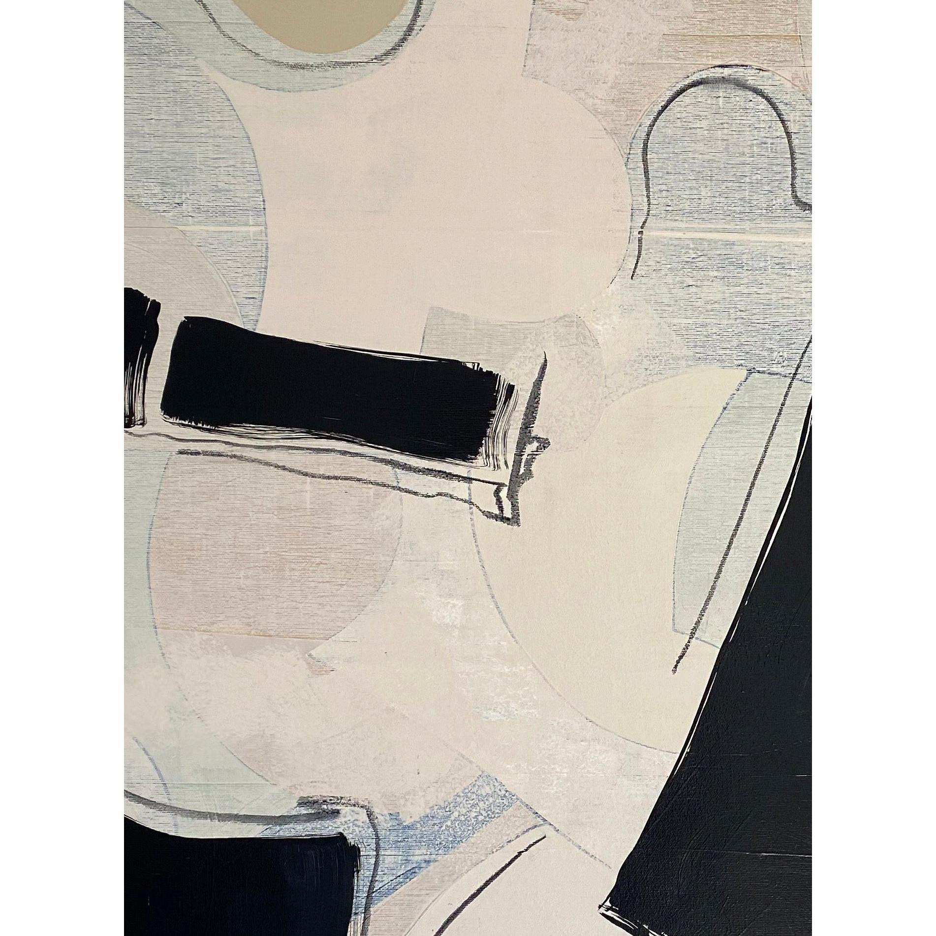 Mono Blocks Kanvas Üzeri Akrilik El Yapımı 2'li Tablo Seti