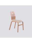 Monoblok Wood Sandalye Naturel