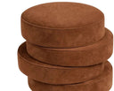 Monolith Tobacco Yuvarlak Nubuk Puf