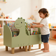 Montessori 2'li Dinazor Kitaplık Seti-Kitaplık-Vuvito-NowShopFun