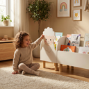 Montessori 2'li Large Kuzu Kitaplık Seti