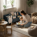 Montessori 2'li Large Penguen Kitaplık Seti