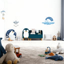 Montessori 2'li Large Penguen Kitaplık Seti