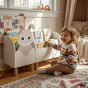 Montessori 2'li Large Tavşan Kitaplık Seti