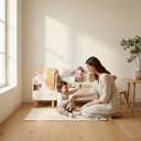 Montessori 2'li Large Unicorn Kitaplık Seti