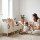 Montessori 2'li Large Unicorn Kitaplık Seti
